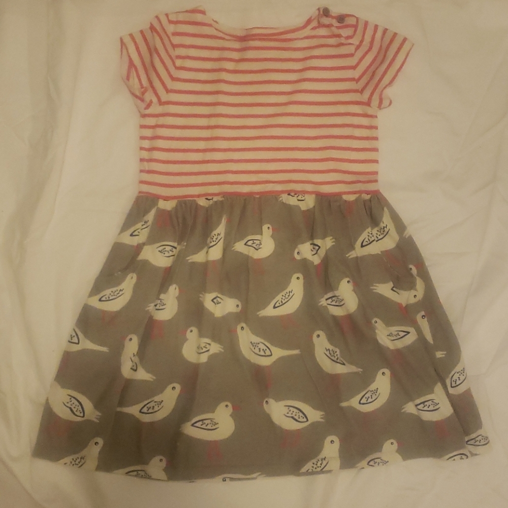 Mini Boden seagull dress